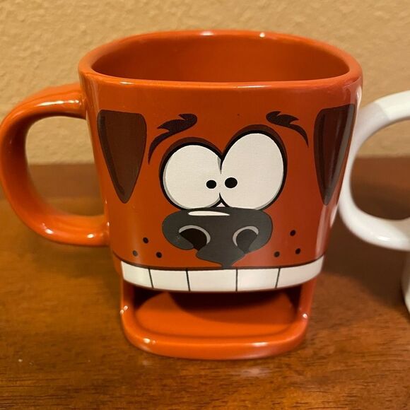 Brew Buddies Cow and Dog Coffee Hot Chocolate Ceramic Cups - Picture 3 of 14